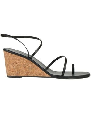 Ancient Greek Sandals Thong Sandal Leather - Black
