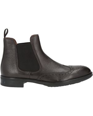 Doucal's Ankle Boots Leather - Black