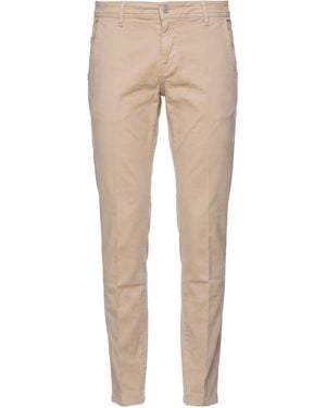 Barba Napoli Trousers Cotton, Elastane - Natural