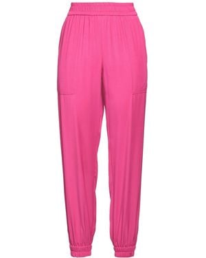 Nude Fuchsia Pants Viscose - Pink