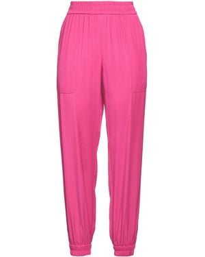 Nude Fuchsia Pants Viscose - Pink