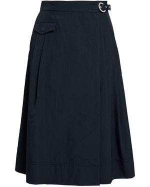Aspesi Midi Skirt Polyamide, Polyurethane - Blue