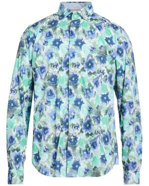 FIL NOIR Shirt Cotton - Blue