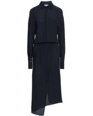 Patrizia Pepe Midi Dress Viscose - Blue