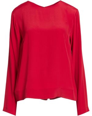Ottod'Ame Top Acetate, Silk - Red