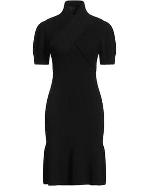 Patou Midi Dress Merino Wool, Cashmere - Black