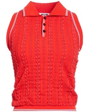 MSGM Top - Rot