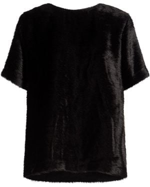 WEILI ZHENG Tops - Black