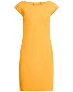 Patrizia Pepe Mini Dress Polyamide, Elastane - Yellow