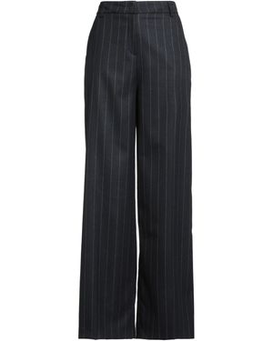 ACTUALEE Midnight Trousers Polyester, Viscose, Elastane - Blue