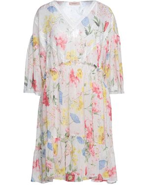 Twinset Midi Dress - White