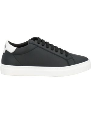 Emporio Armani Trainers Leather - Blue