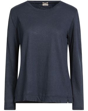 Massimo Alba Midnight T-Shirt Linen, Cotton - Blue