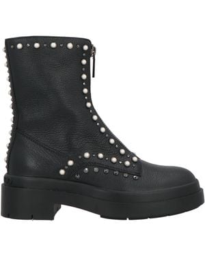 Jimmy Choo Ankle Boots Leather - Black