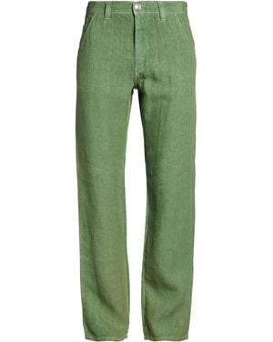 120% Lino Trousers - Green