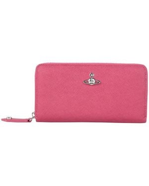Vivienne Westwood Portefeuille - Rose