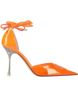 Mach & Mach Court Shoes Leather, Pvc - Orange