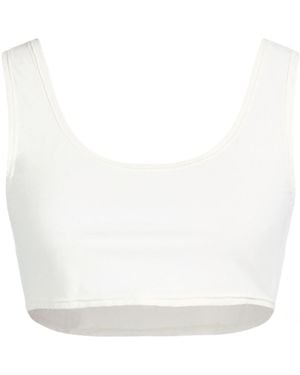Forte Top Polyester, Elastane - White