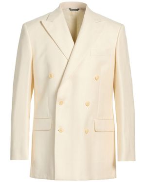 Tombolini Blazer Wool, Silk, Linen - Natural