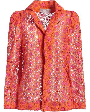 AMARANTE DO BRASIL Blazer Polyester, Modal, Linen - Red