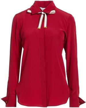 Max Mara Shirt Silk - Red