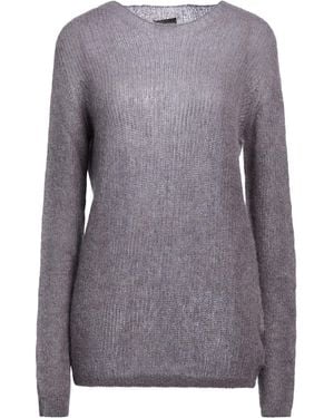 Roberto Collina Dark Sweater Superkid Mohair, Alpaca Wool, Nylon - Gray