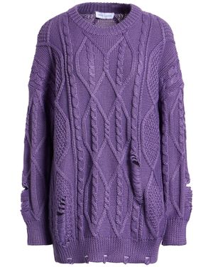 Patrizia Pepe Sweater Wool, Nylon - Purple