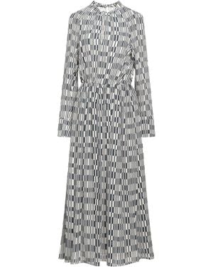 Rochas Maxi Dress - Grey