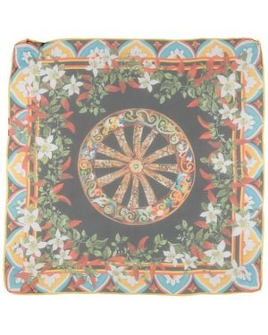 Dolce & Gabbana Scarf Silk - Metallic