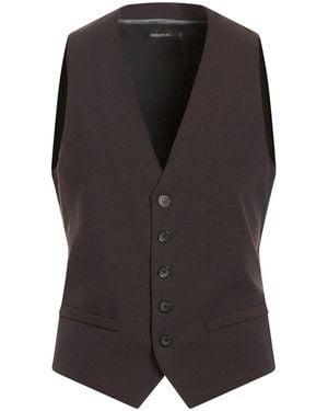 Imperial Dark Tailored Vest Cotton, Polyester, Elastane - Black