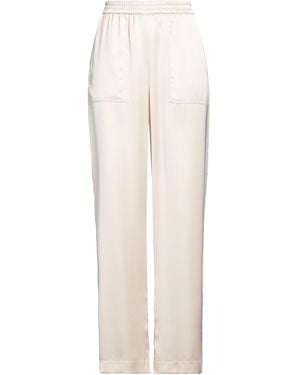 Roberto Collina Trousers Polyester - White