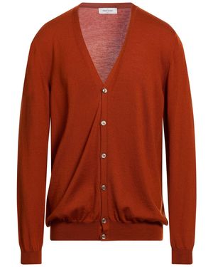 Gran Sasso Cardigan Virgin Wool - Red