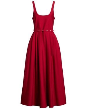 Dixie Maxi Dress Viscose, Polyamide, Elastane - Red