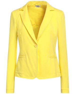 Liu Jo Blazer Cotton, Elastane - Yellow