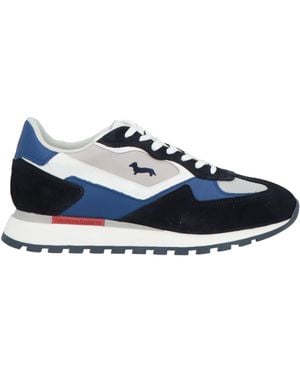 Harmont & Blaine Midnight Trainers Leather, Textile Fibres - Blue