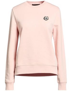 KARL LAGERFELD Sweatshirt Organic Cotton, Recycled Polyester - Pink
