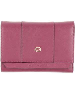 Piquadro Garnet Wallet Cow Leather - Purple