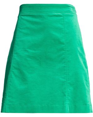 Marella Mini Skirt Cotton, Elastane - Green