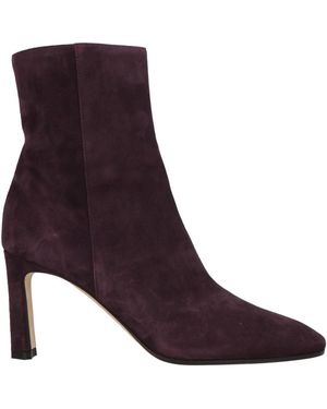 Sergio Rossi Ankle Boots Leather - Purple
