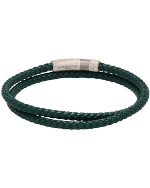 Tateossian Bracelet Leather - Green
