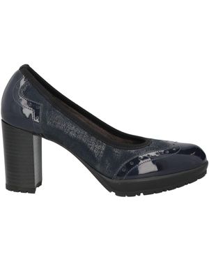 Cinzia Soft Midnight Pumps Textile Fibers - Blue