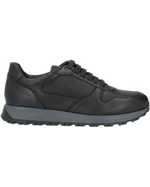 Doucal's Sneakers Leather - Black