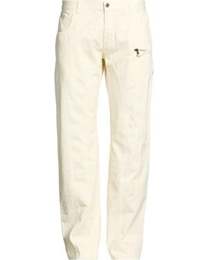 Etro Cream Pants Cotton - Natural