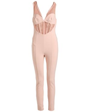 Elisabetta Franchi Light Jumpsuit Polyamide, Elastane - Pink
