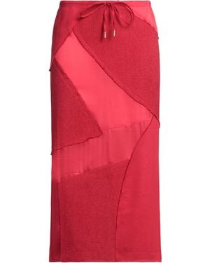 Cult Gaia Midi Skirt - Red