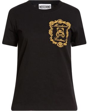 Moschino Couture T-Shirt Organic Cotton - Black