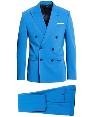 Berry & Brian Suit Polyester, Viscose, Elastane - Blue