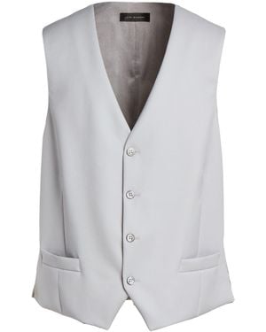 Luigi Bianchi Tailored Vest Virgin Wool - Gray