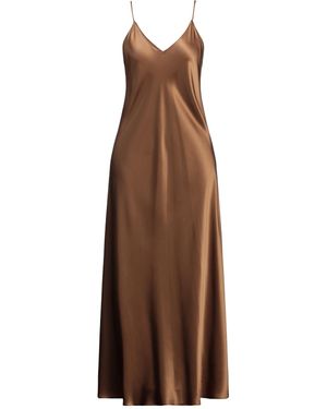 Vivis Slip Dress - Brown