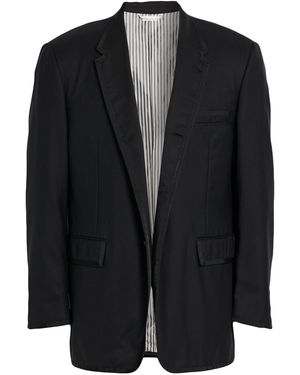 Thom Browne Blazer Wool - Black